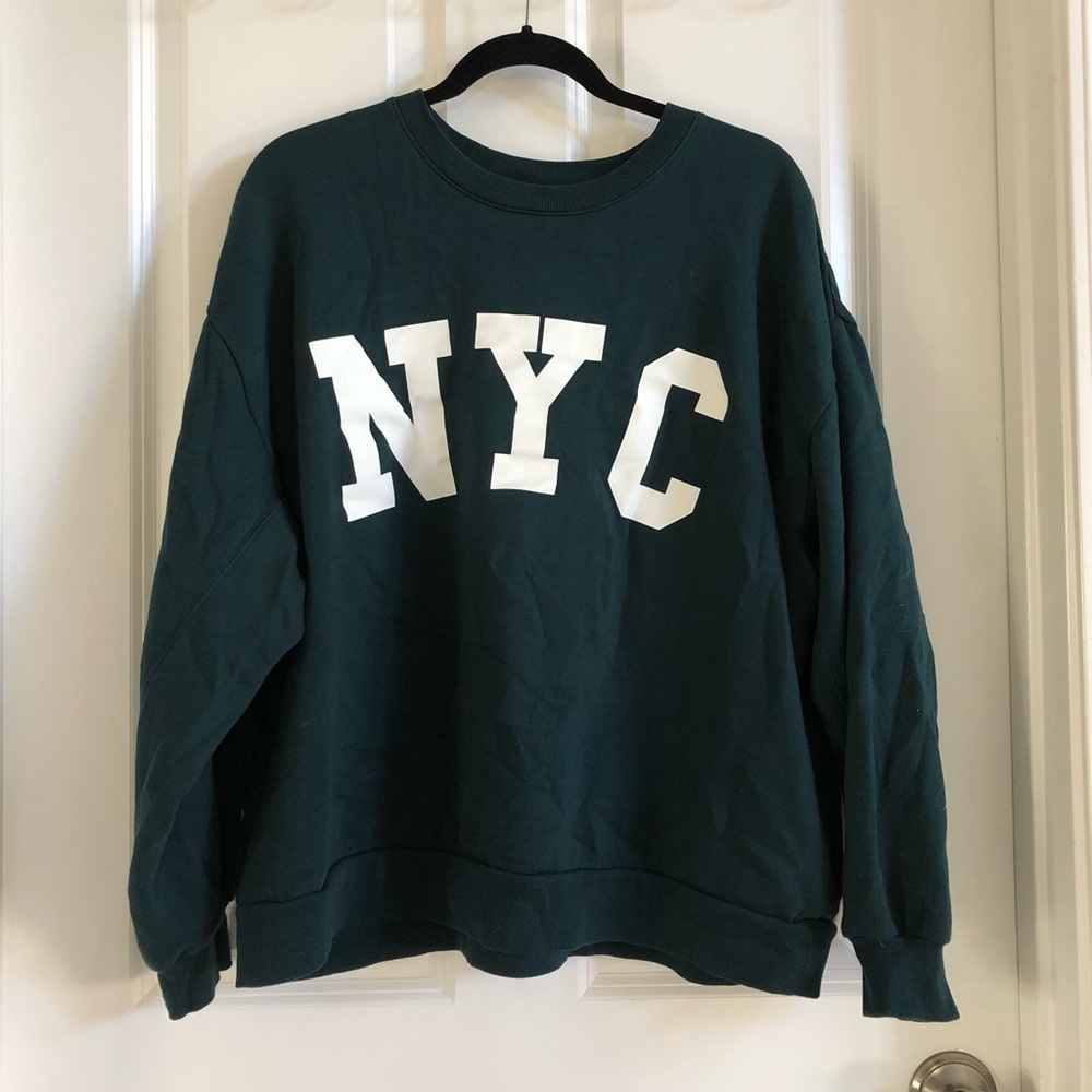 nyc over sized sweater